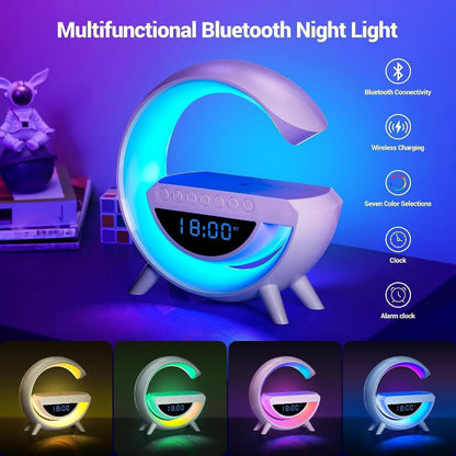 Led Wireless Charger Speaker